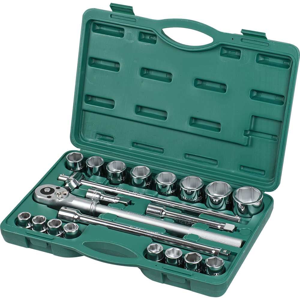 Изображение товара Профессиональный набор инструментов для грузовиков 21 предмет Cr-V 3/4 дюйма