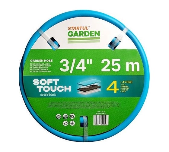 Изображение товара Поливочный шланг STARTUL Garden Soft Touch ST6040-3/4-25