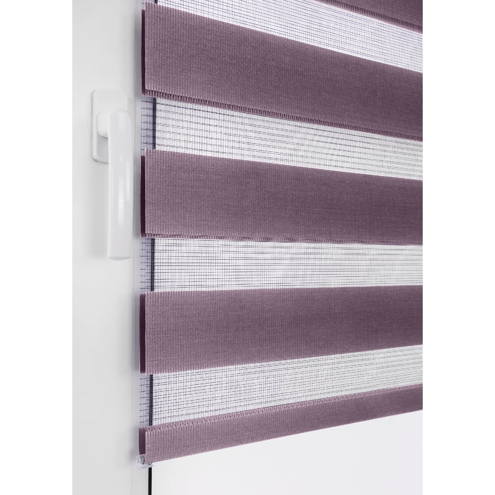 Изображение товара Миниролло Эскар фиолетовый, день-ночь, 73x170 см