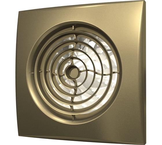 Изображение товара Осевой вытяжной вентилятор с обратным клапаном ERA AURA 4C D 100 champagne 87-985