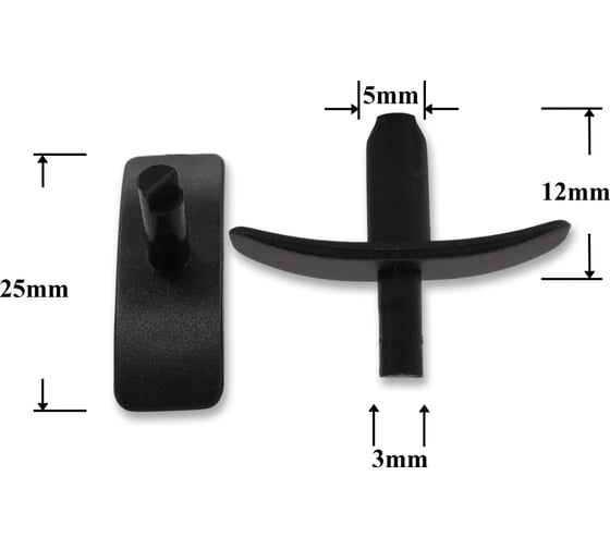 Изображение товара Автокрепеж для Volvo 10 шт 91330738 КрепАвто 0274