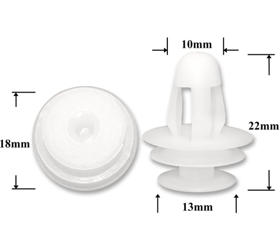 Изображение товара Автокрепеж для Lexus, Toyota 67771-04040 КрепАвто 0140