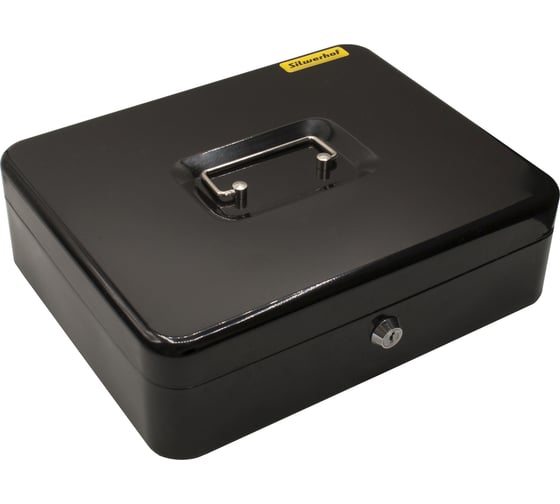 Изображение товара Ящик для денег SILWERHOF 90x300x240 черный, сталь 1.66 кг 1873397