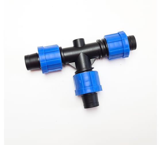 Изображение товара Тройник для капельной ленты К/Л х К/Л х К/Л Профитт 1680370