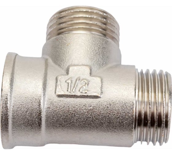 Изображение товара Тройник Rvc 1/2 ш х 1/2 ш х 1/2 г 00862