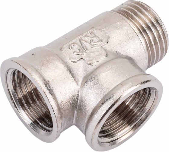 Изображение товара Тройник Rvc 1/2 г х 1/2 г х 1/2 ш 00863