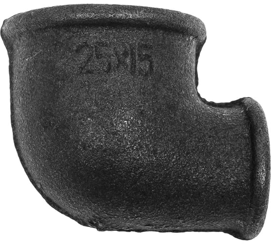 Изображение товара Угольник Rvc чугун переходной 25x15 07157