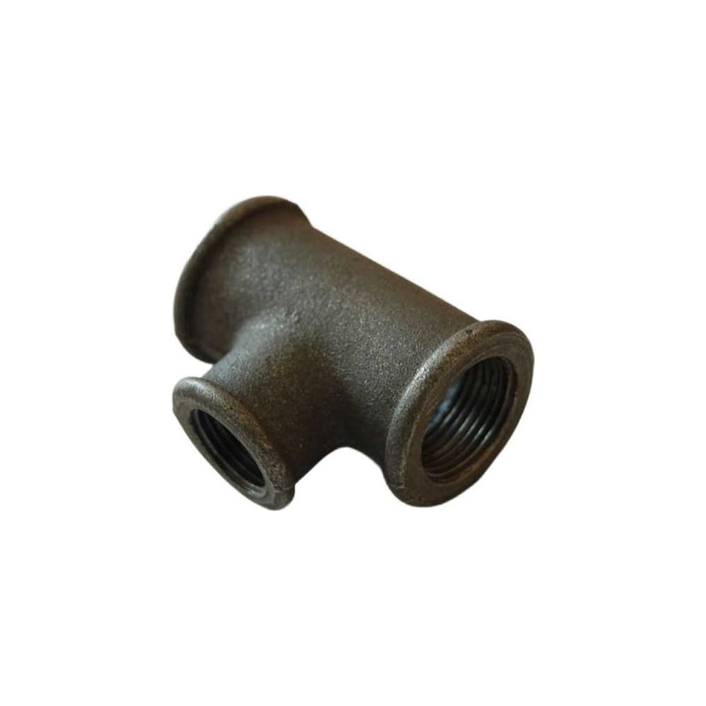 Изображение товара Тройник Rvc чугун переходной 20x15 для труб водопровода и отопления