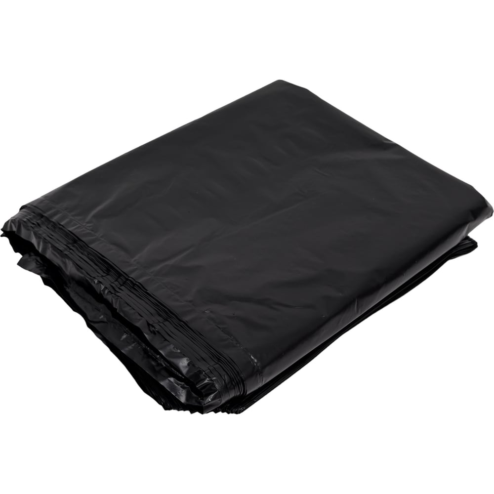 Изображение товара Мешки для мусора ПРОФИ 120 л 25 шт черные полиэтилен высокого давления