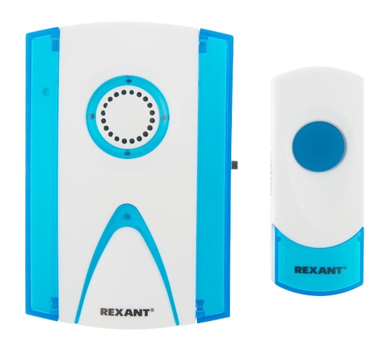 Изображение товара Беспроводной дверной звонок REXANT RX-3 кнопка IP 44 73-0030