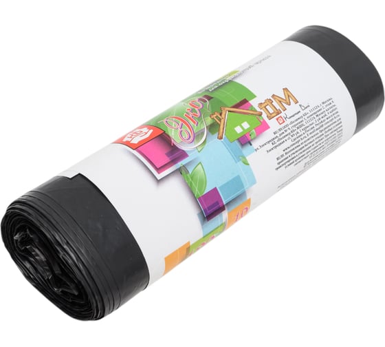 Изображение товара Мешки для мусора Экодом в рулоне (10 шт; 120 л) Концепция Быта 2999