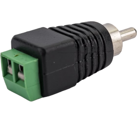 Изображение товара Разъем штекер RCA с клеммной колодкой REXANT блистер 50шт 14-0413