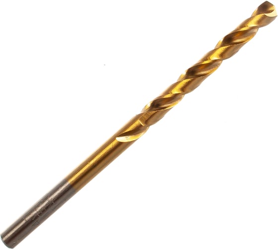 Изображение товара Сверло по металлу Профи (10 шт; 4.7 мм; HSS-TIN; бокс) Атака 8076870