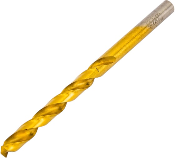 Изображение товара Сверло по металлу Профи (10 шт; 6.3 мм; HSS-TIN; бокс) Атака 8077050