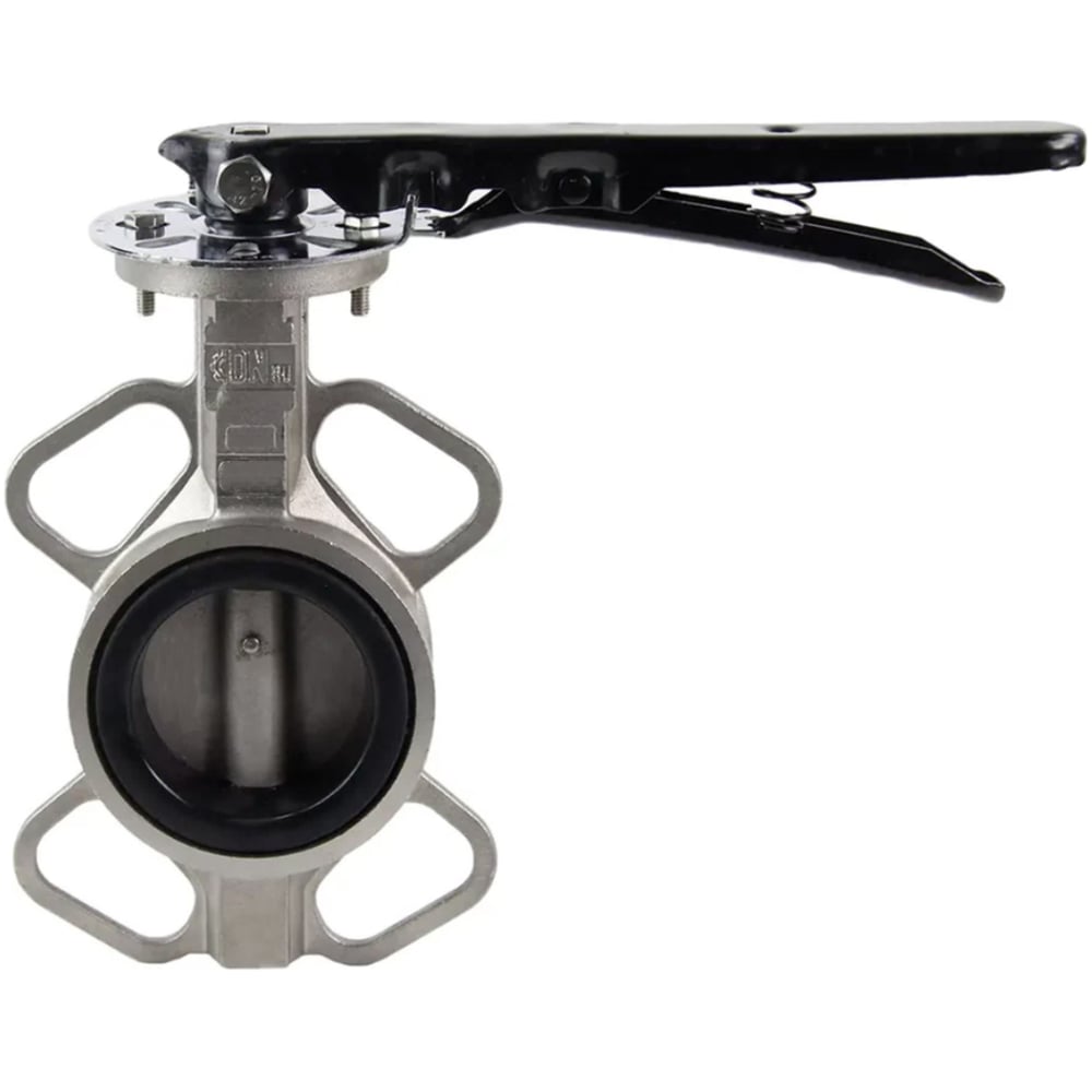 Дисковый поворотный затвор DN.ru 316L-316L-VITON Ду65 Ру16 с рукояткой D050-06567