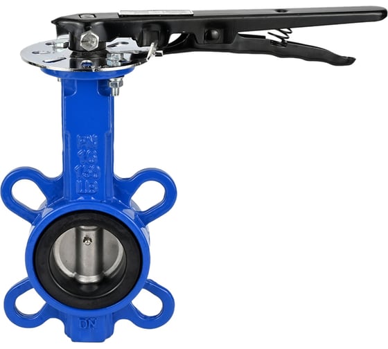 Изображение товара Дисковый поворотный затвор DN.ru GG25-316L-NBR Ду50 Ру16 с рукояткой D050-08976