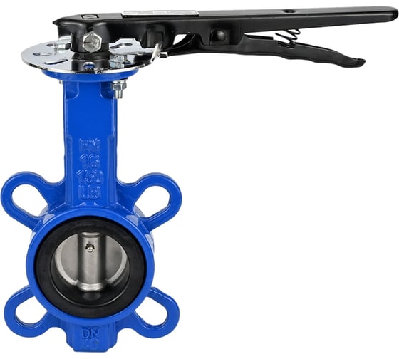 Изображение товара Дисковый поворотный затвор DN.ru GG25-316L-NBR Ду40 Ру16 с рукояткой D050-08975