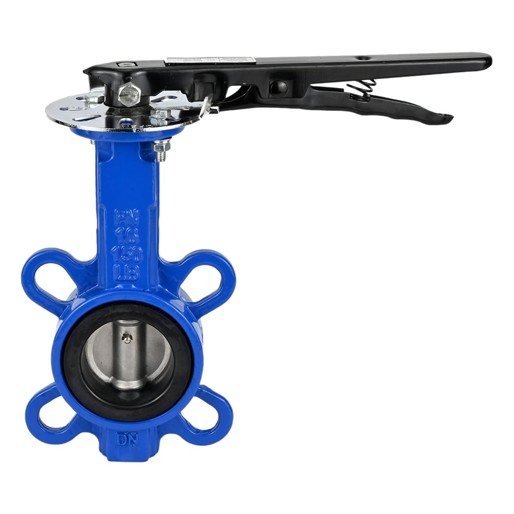 Изображение товара Дисковый поворотный затвор DN.ru GG25-316L-NBR Ду200 Ру16 с рукояткой D050-08982