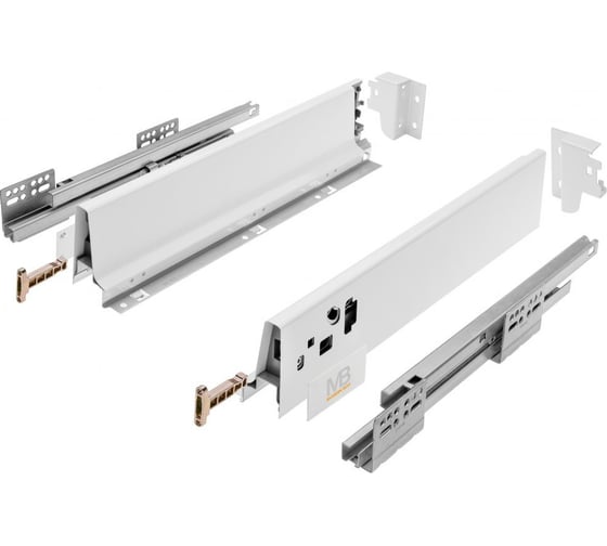 Изображение товара Выдвижной ящик GTV Модерн Бокс L-550, низкий H-83 мм, белый PB-D-KPL550A1