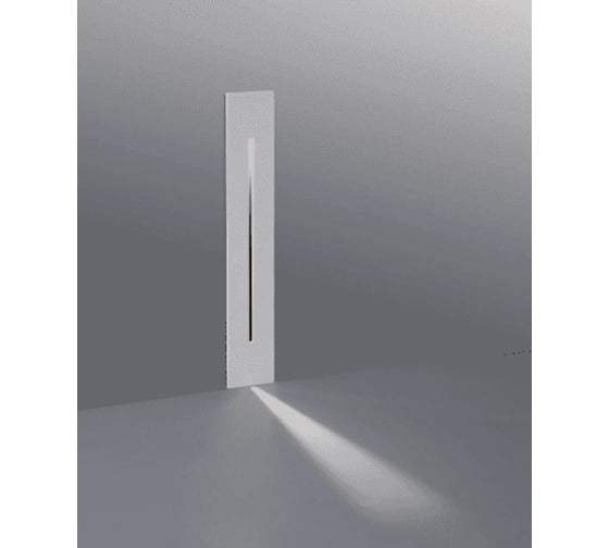 Изображение товара Светильник для ступеней DesignLed белый 3вт 3000 к PO-1420-STEP-WH-WW