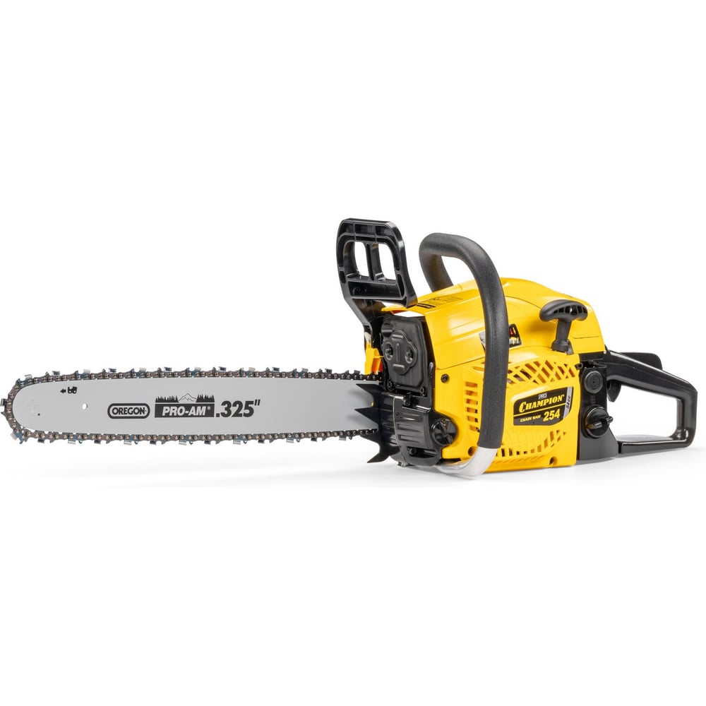 Изображение товара Бензопила CHAMPION 254-18 полупрофессиональная с 45 см шиной и мощным двигателем