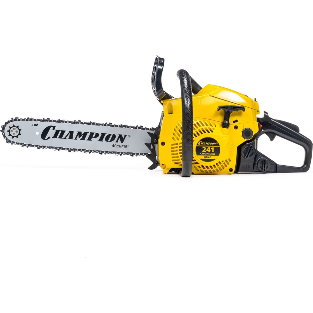Изображение товара Бензопила CHAMPION 241-16 с 40 см шиной и легким запуском