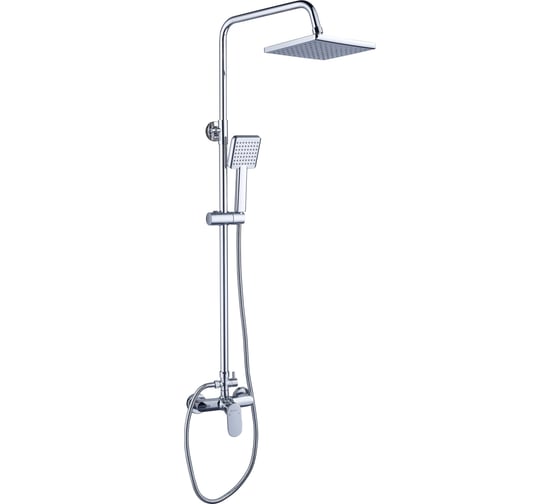 Изображение товара Душевая система BOND с тропическим душем и смесителем без излива B01-8400