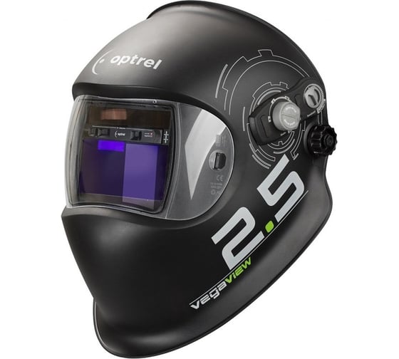 Изображение товара Щиток сварочный Vegaview 2.5 черный 2.5/8-12 DIN 1006.600 OPTREL Щит320