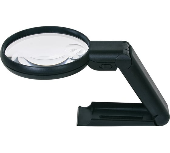 Изображение товара Лупа Gamma SS-128 с подставкой, в картонной упаковке, увеличение х2.5, х5 12822 160979