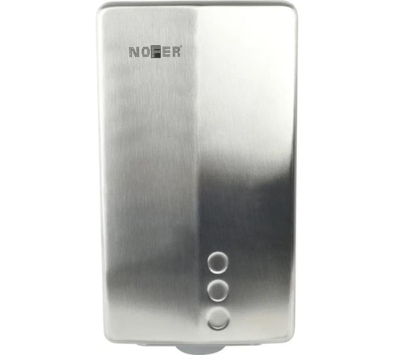 Изображение товара Сушилка для рук Nofer FUGA evo с UVC лампой 800 W, матовая 01831.UV.S