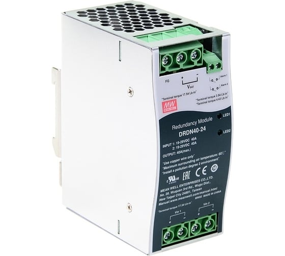 Изображение товара Модуль резервного питания Mean Well DRDN40-24 ETK-159402