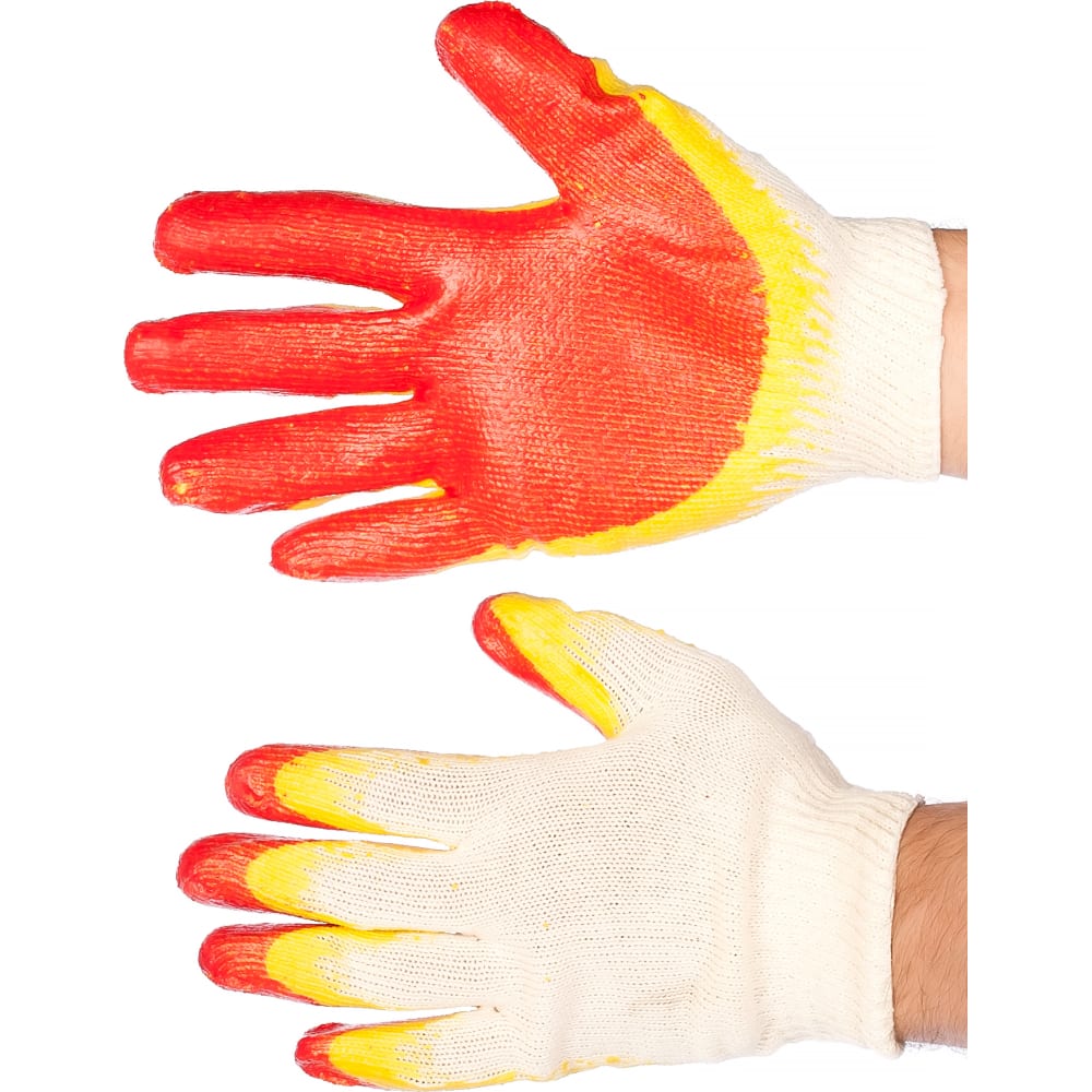 Перчатки Gigant перчатки трикотажные с двойным латексным обливом россия
