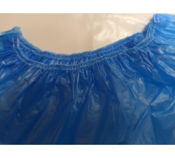 Изображение товара Медицинские бахилы СПб УПП-5 Люкс 30 синие, 50 пар 99928886