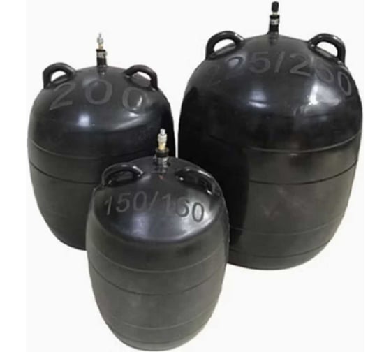 Изображение товара Пневматическая заглушка АКВАНИКА ПГ Д 75 мм, PVC ПН-00045