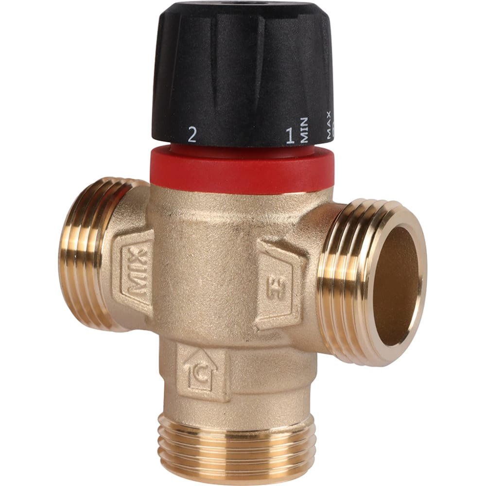 Термостатический смесительный клапан для систем отопления и гвс ROMMER