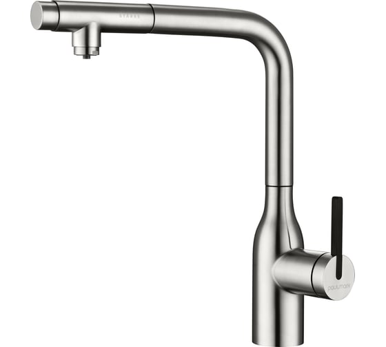 Изображение товара Смеситель для кухни Paulmark VIPER, брашированная сталь,  Vi213105-BS