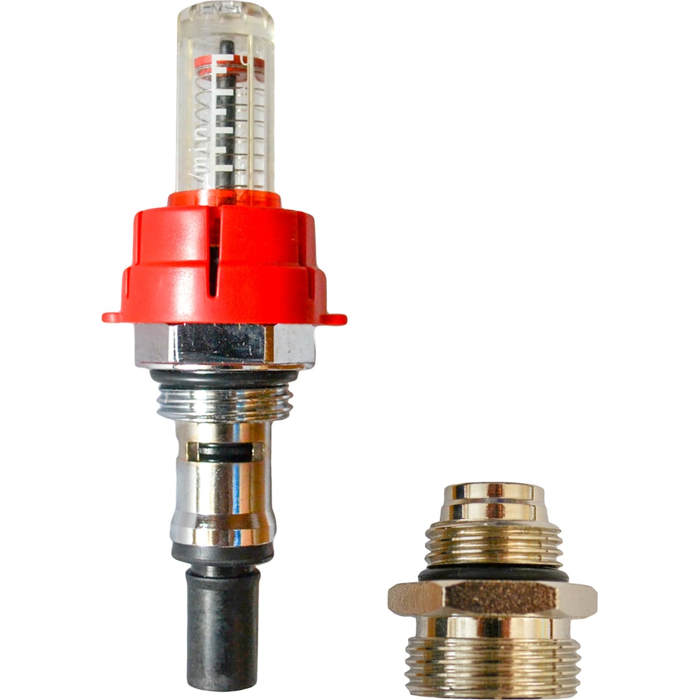 Изображение товара Коллекторный расходомер Rvc ТП с ниппелем 09579 для воды и отопления