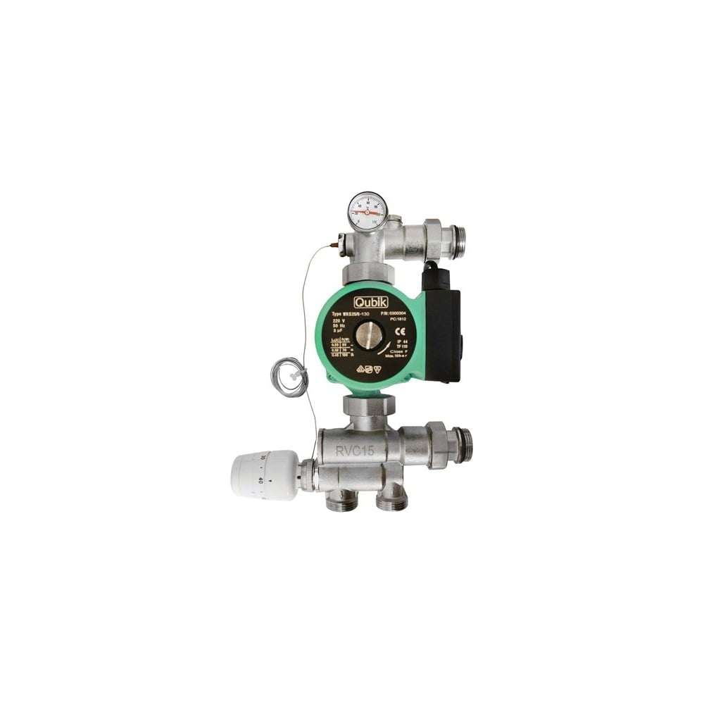 Насосно-смесительный узел для теплого пола Rvc ТП COMPACT КОМПЛЕКТ №2 (5-90 м2) 13357