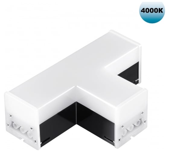 Изображение товара Светильник-соединитель NOVOTECH "Т"- образный, в комплекте прямой соединитель, крепежные планки, заглушки 359115