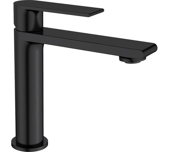 Изображение товара Смеситель для раковины VINCEA vogue однорычажный, черный VBF-1V1MB