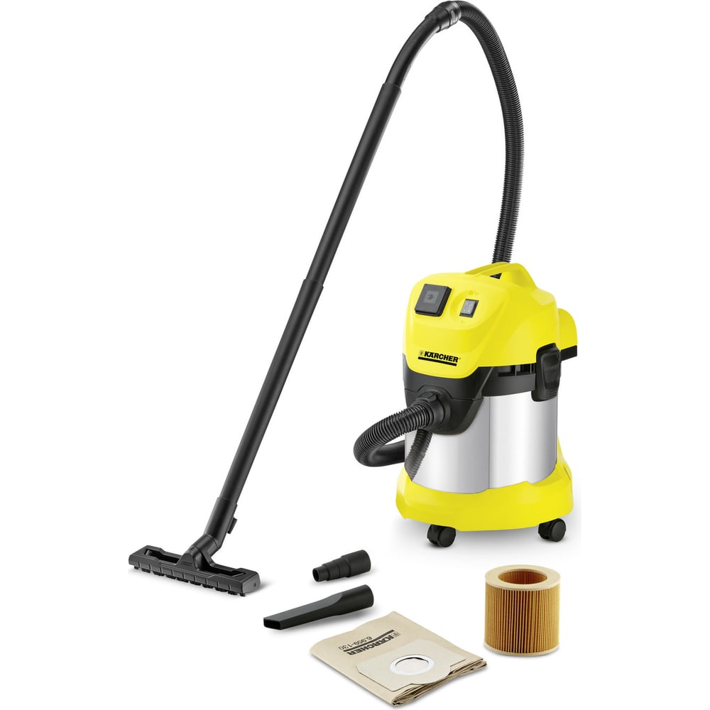 фото Хозяйственный пылесос karcher wd 3 p premium 1.629-891