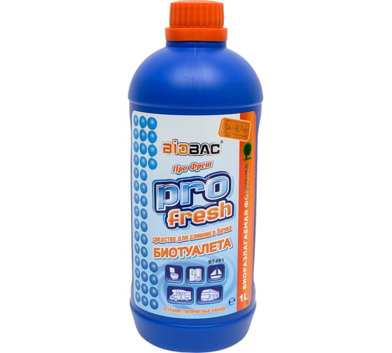 Изображение товара Средство для сливного бака биотуалета, верхний бак PRO FRESH БиоБак