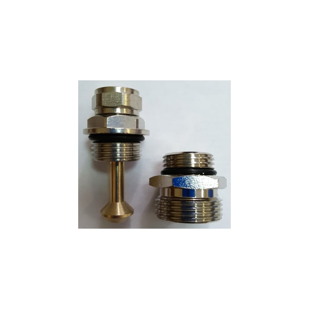 Изображение товара Коллекторный вентиль Rvc 10363 латунь 1/2M комплект с ниппелем