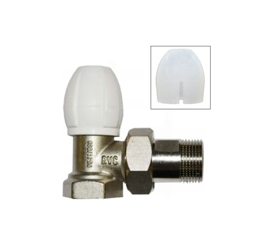 Изображение товара Ручной клапан для радиатора Rvc 3/4 угловой (art. ) 01925