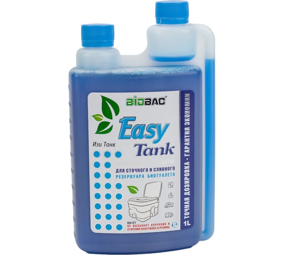 Изображение товара Универсальное средство для биотуалета с дозатором для нижнего и верхнего бачка EASY TANK БиоБак