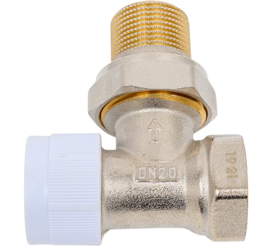 Изображение товара Терморегулирующий клапан для радиатора Rvc Compact 3/4 угловой без термоголовки 11675