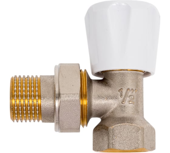 Изображение товара Ручной клапан для радиатора Rvc Compact 1/2 угловой 11657