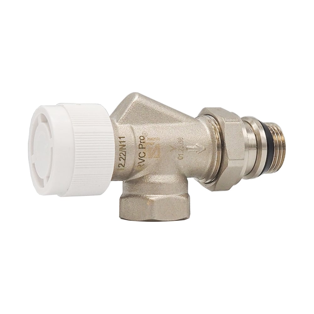 Изображение товара Терморегулирующий клапан для радиатора Rvc 1/2 угловой без термоголовки