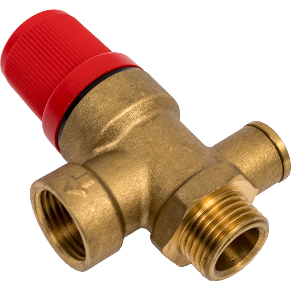 Изображение товара Предохранительный клапан Rvc 1/2 гш 3 Bar с выходом под манометр 11964