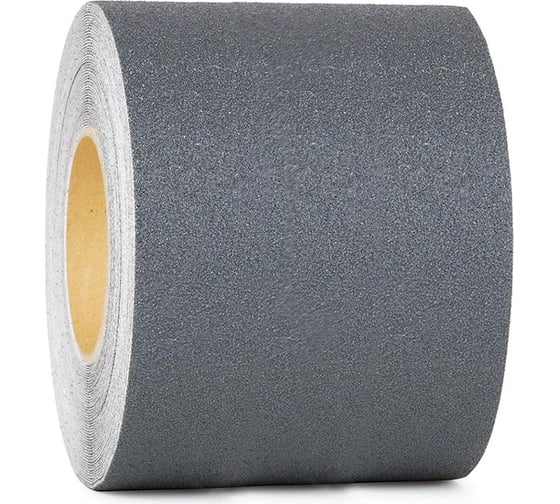 Изображение товара Универсальная противоскользящая лента Vell, серый (100 мм х 18,3 м) 400193